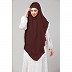 Instant Ready-to-wear Hijab- Brown